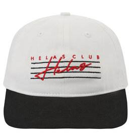 Helas Helas Hat Guitare Snapback (White/Black)