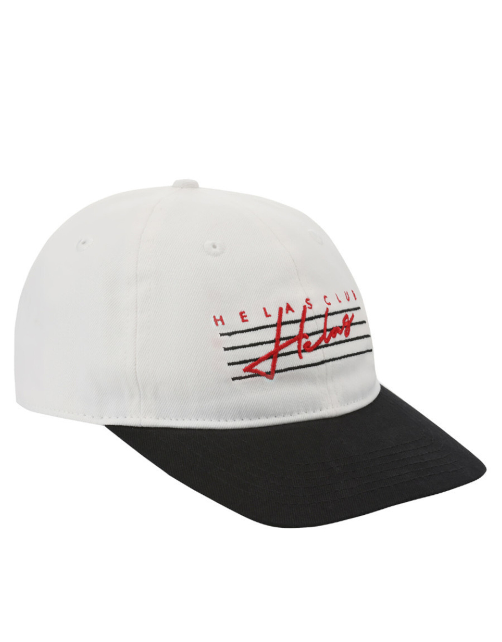 Helas Helas Hat Guitare Snapback (White/Black)