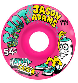 Snot Snot Wheels Jason Adams Spray Cans Pink (54mm/99a)