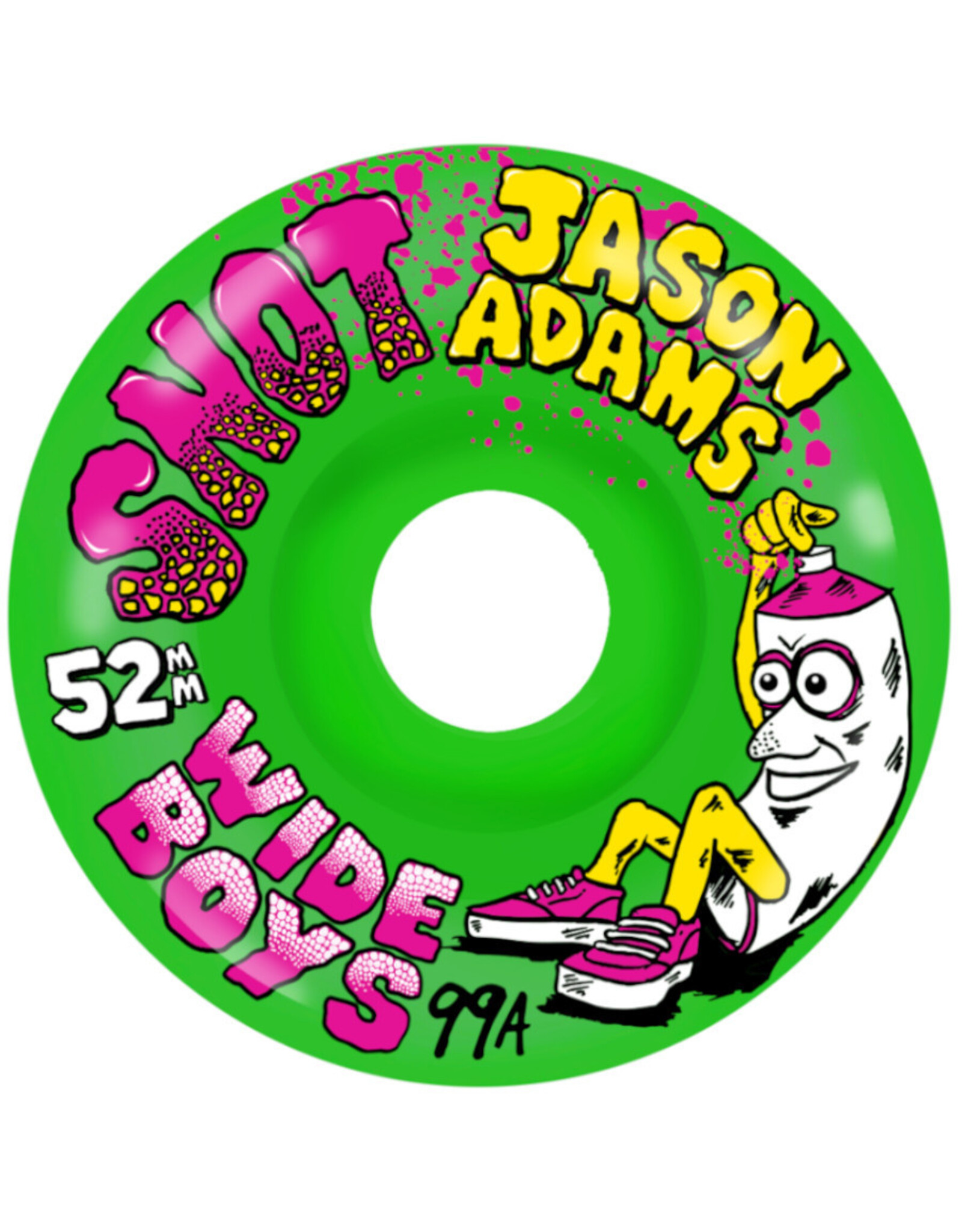 Snot Snot Wheels Jason Adams Wide Boys Green (52mm/99a)