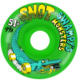 Snot Snot Wheels Swampys Monsters Classic Green (51mm/99a)