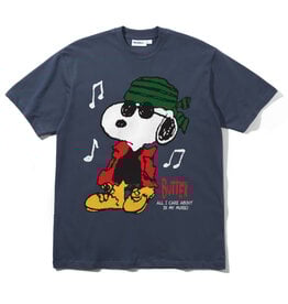 Butter Goods Butter Goods Tee X Peanuts Music S/S (Slate)