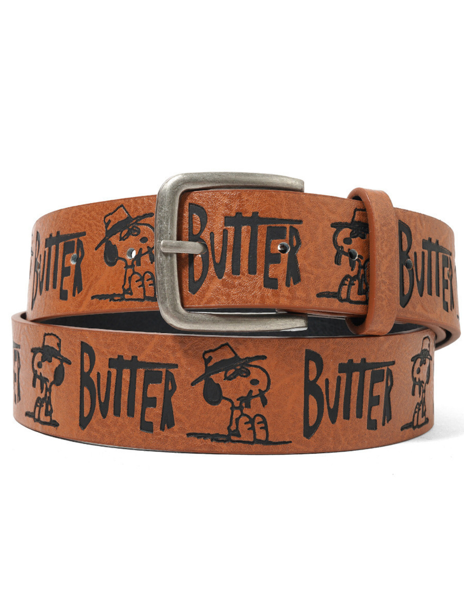 Butter Goods Butter Goods Belt X Peanuts Spike (Brown)