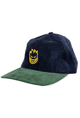 Spitfire Spitfire Hat Lil Bighead Cord Strapback (Navy/Dark Green)