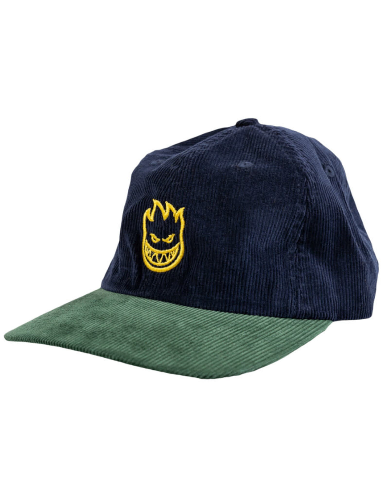 Spitfire Spitfire Hat Lil Bighead Cord Strapback (Navy/Dark Green)