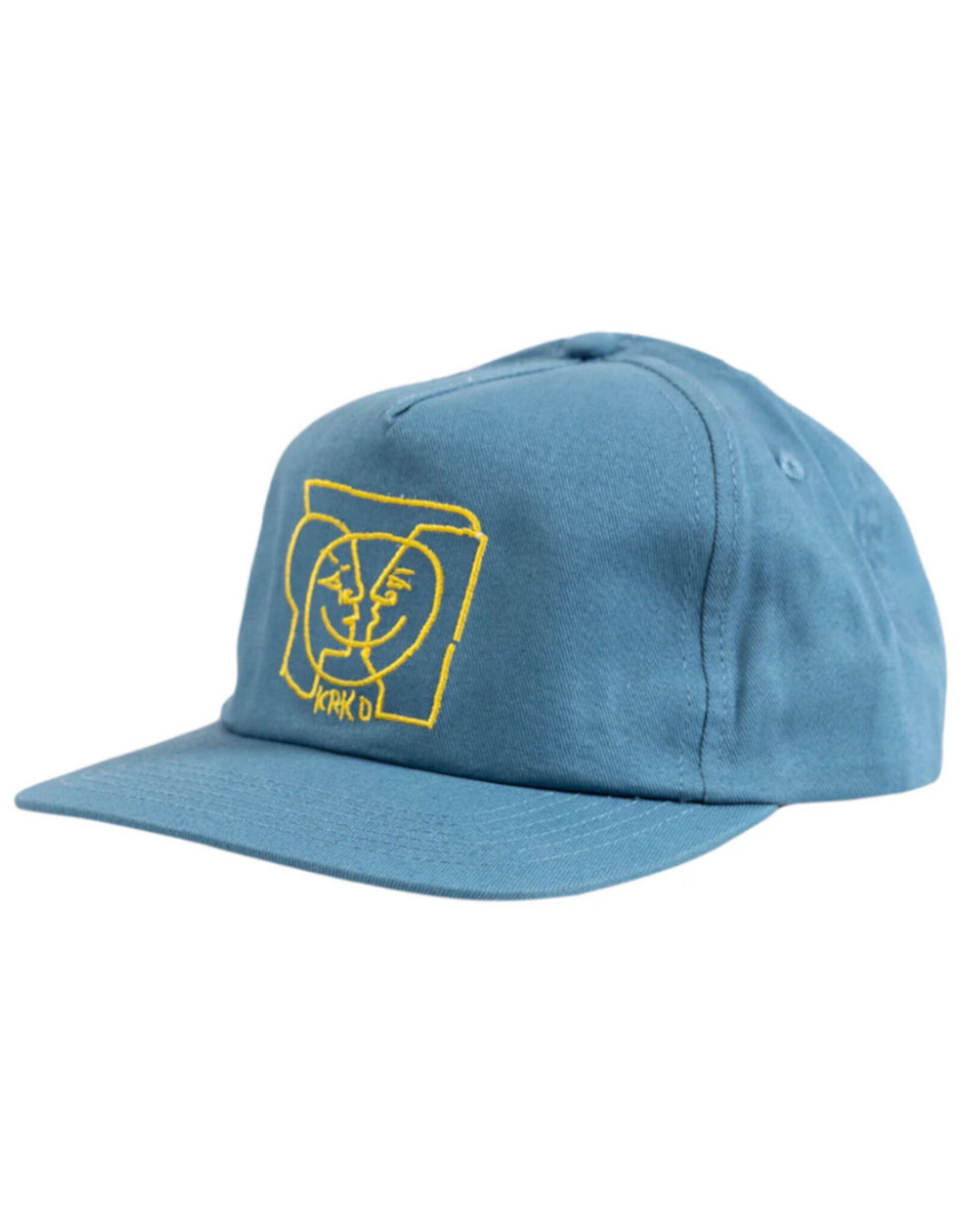 Krooked Krooked Hat Moonsmile Snapback (Blue)