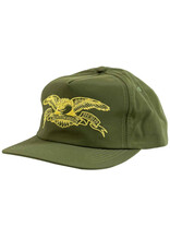 Anti Hero Anti Hero Hat Basic Eagle Snapback (Olive/Yellow)