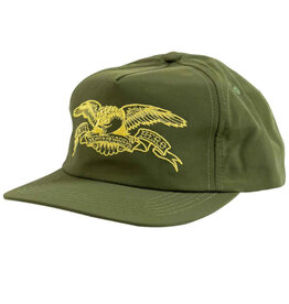 Anti Hero Anti Hero Hat Basic Eagle Snapback (Olive/Yellow)