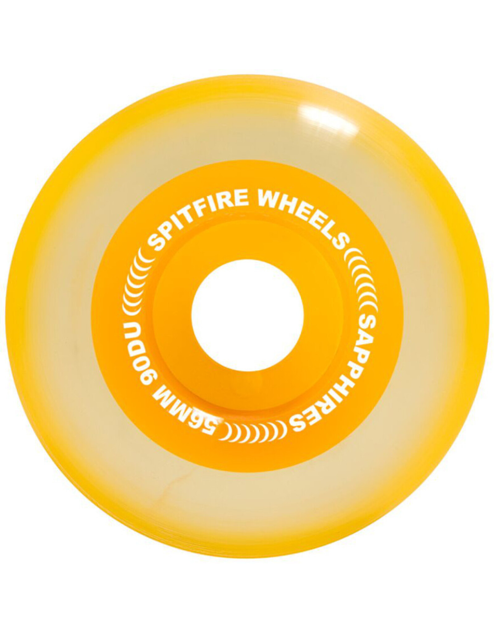 Spitfire Spitfire Wheels 90D Sapphires Conical Full Clear Neon Orange (56mm/90d)