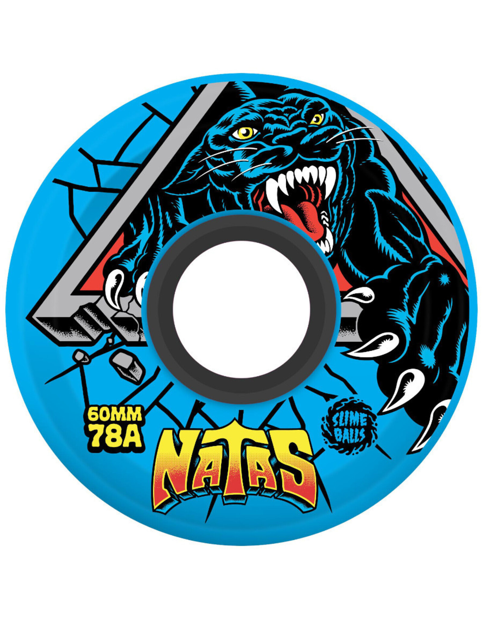Slime Balls Slime Balls Wheels Natas Kaupas Reissues OG Slime Blue (60mm/78a)