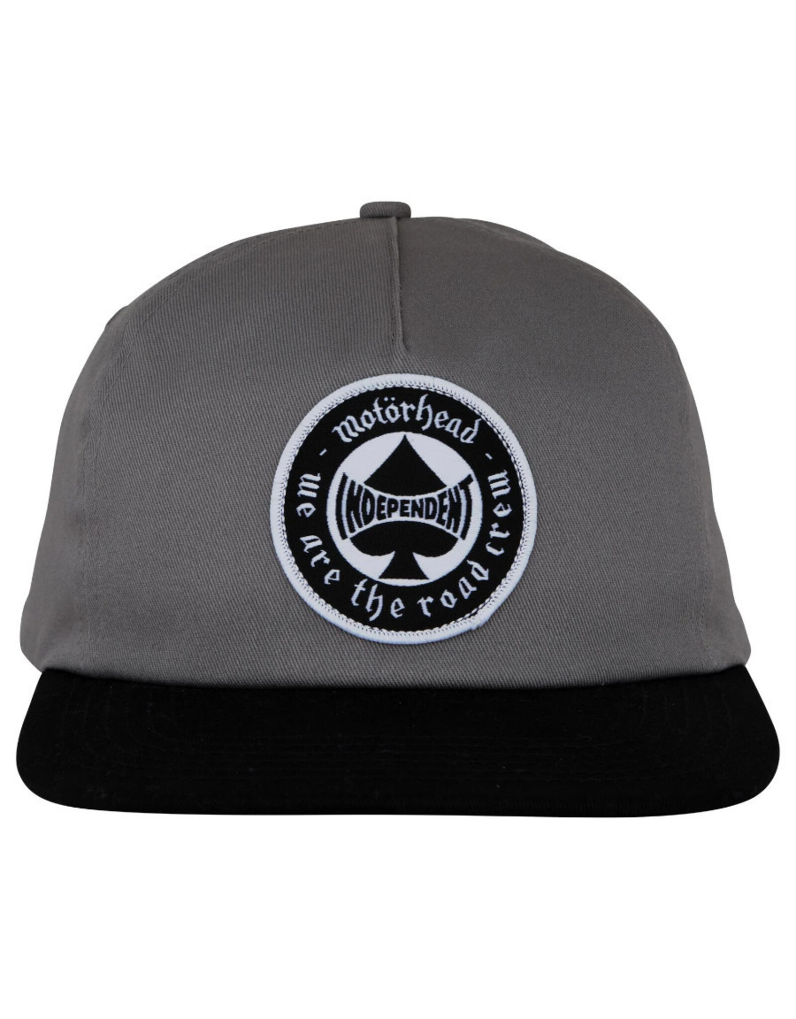 Independent Independent Hat X Motorhead Spade Unstructured Snapback (Charcoal/Black)