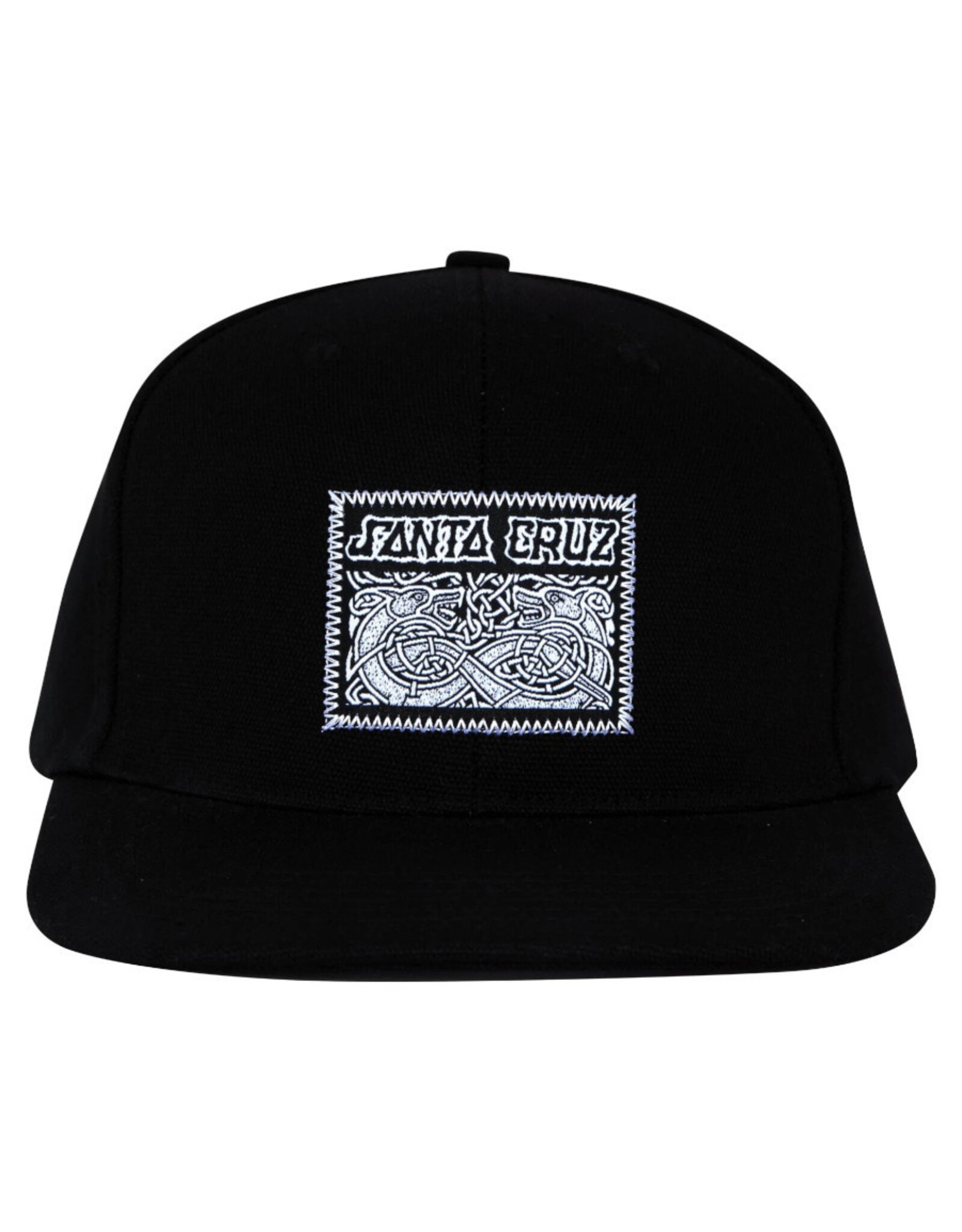 Santa Cruz Santa Cruz Hat Eric Dressen Celtic Dogs Structured Snapback (Black)
