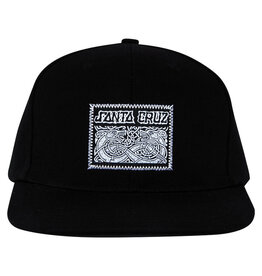 Santa Cruz Santa Cruz Hat Eric Dressen Celtic Dogs Structured Snapback (Black)