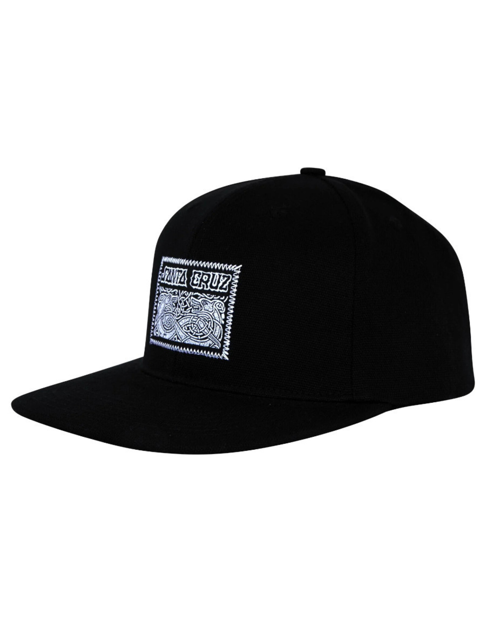 Santa Cruz Santa Cruz Hat Eric Dressen Celtic Dogs Structured Snapback (Black)
