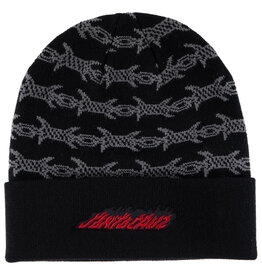Santa Cruz Santa Cruz Beanie Wired Flame Dot Long Shoreman Cuff (Black)