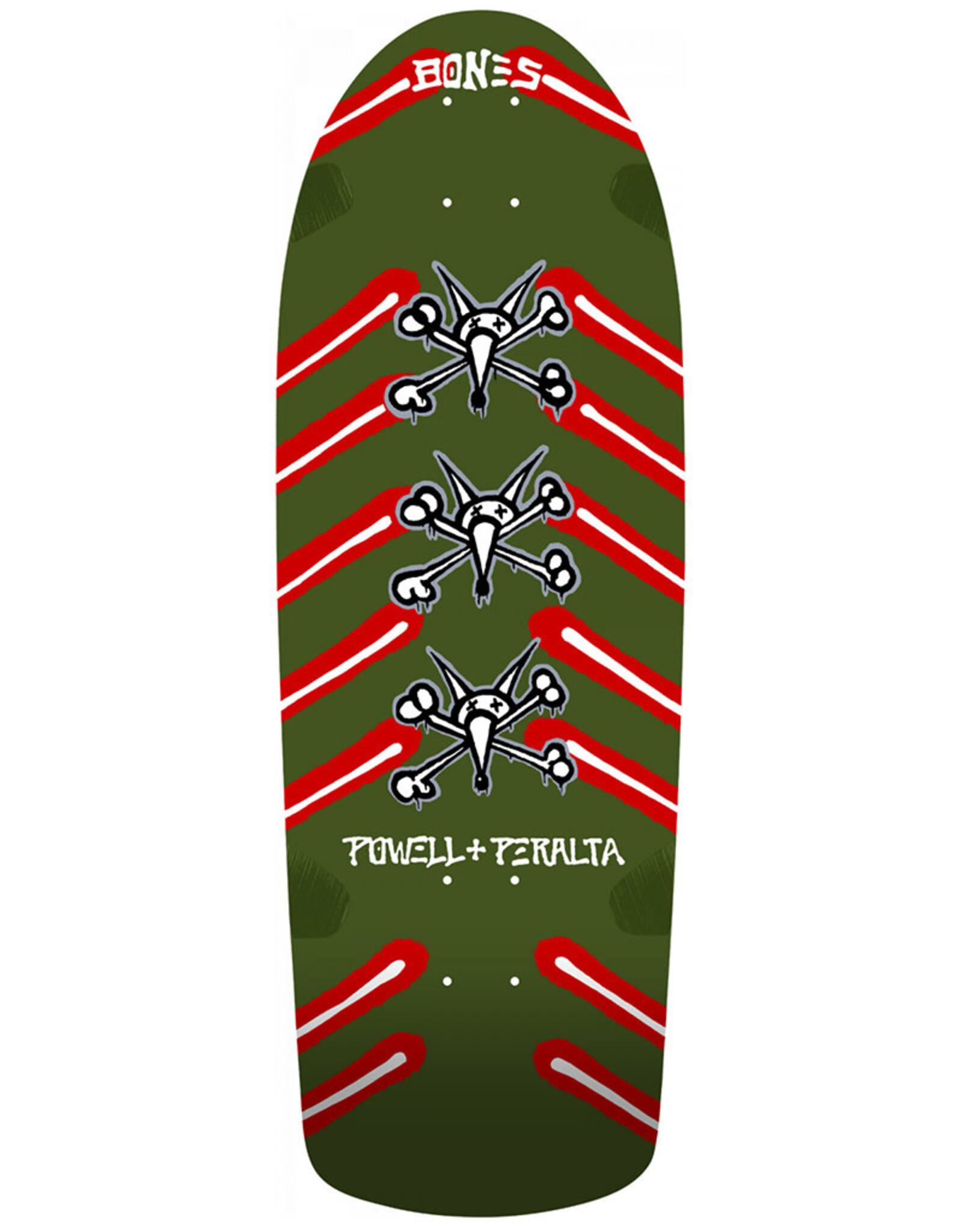 Powell Peralta Powell Peralta Deck OG Rat Bones Olive Green (10.0)