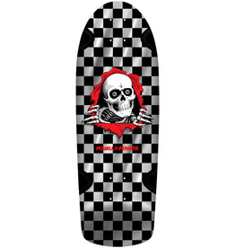 Powell Peralta Powell Peralta Deck OG Ripper Checker 17 Reissue Silver/Foil (10.0)