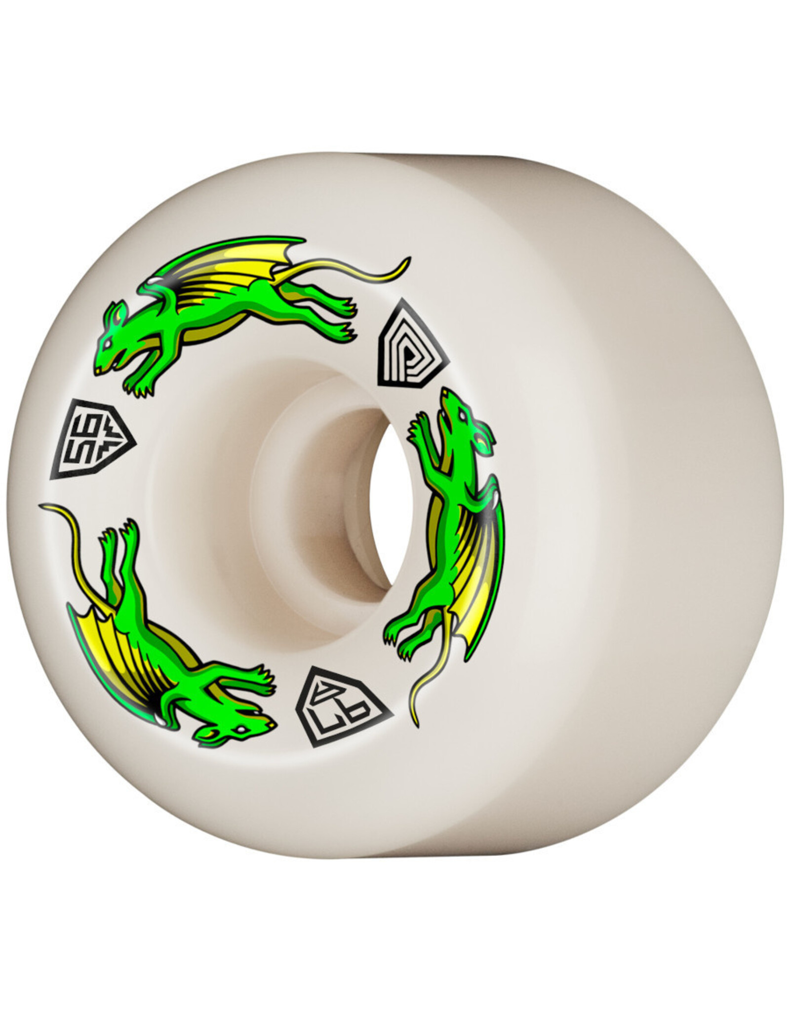 Powell Peralta Powell Peralta Wheels Dragon Formula Green Nano Rat (56X39mm/97a)