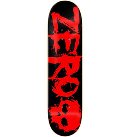 Zero Skateboards Zero Deck Team Blood Text (8.0)