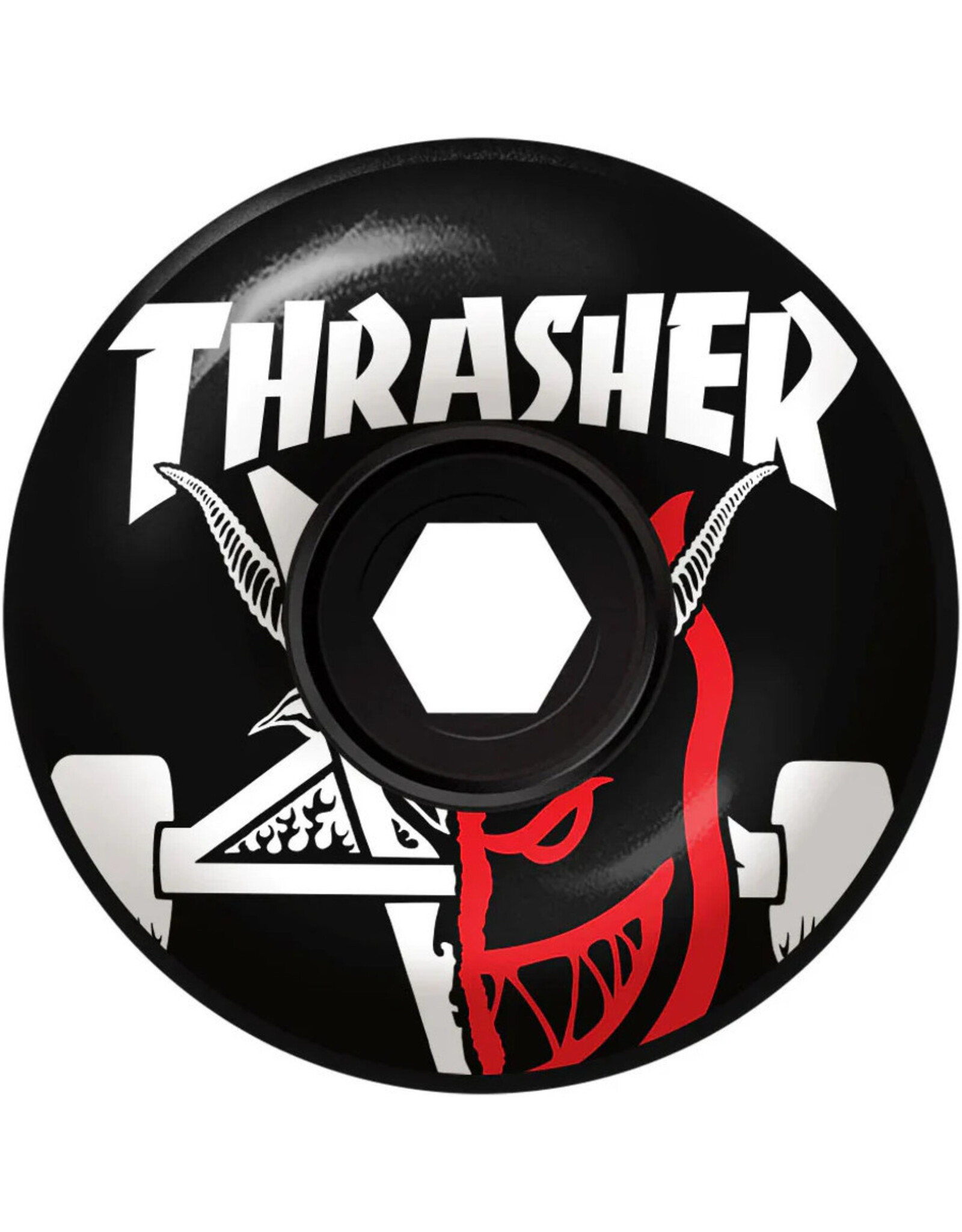 Spitfire Spitfire Wheels X Thrasher 80HD Thrash Burn Black (60mm/80d)