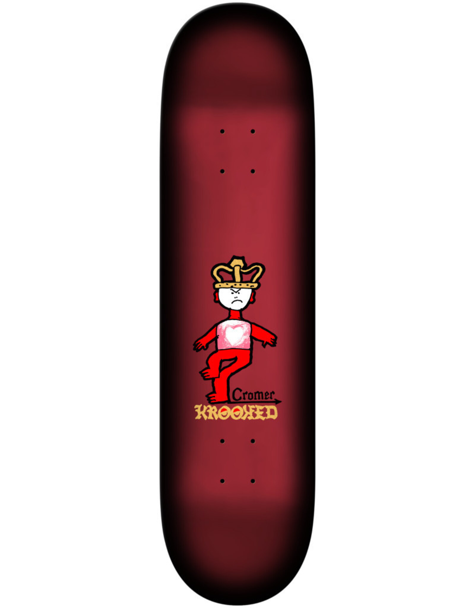 Krooked Krooked Deck Brad Cromer Mad King (8.06)