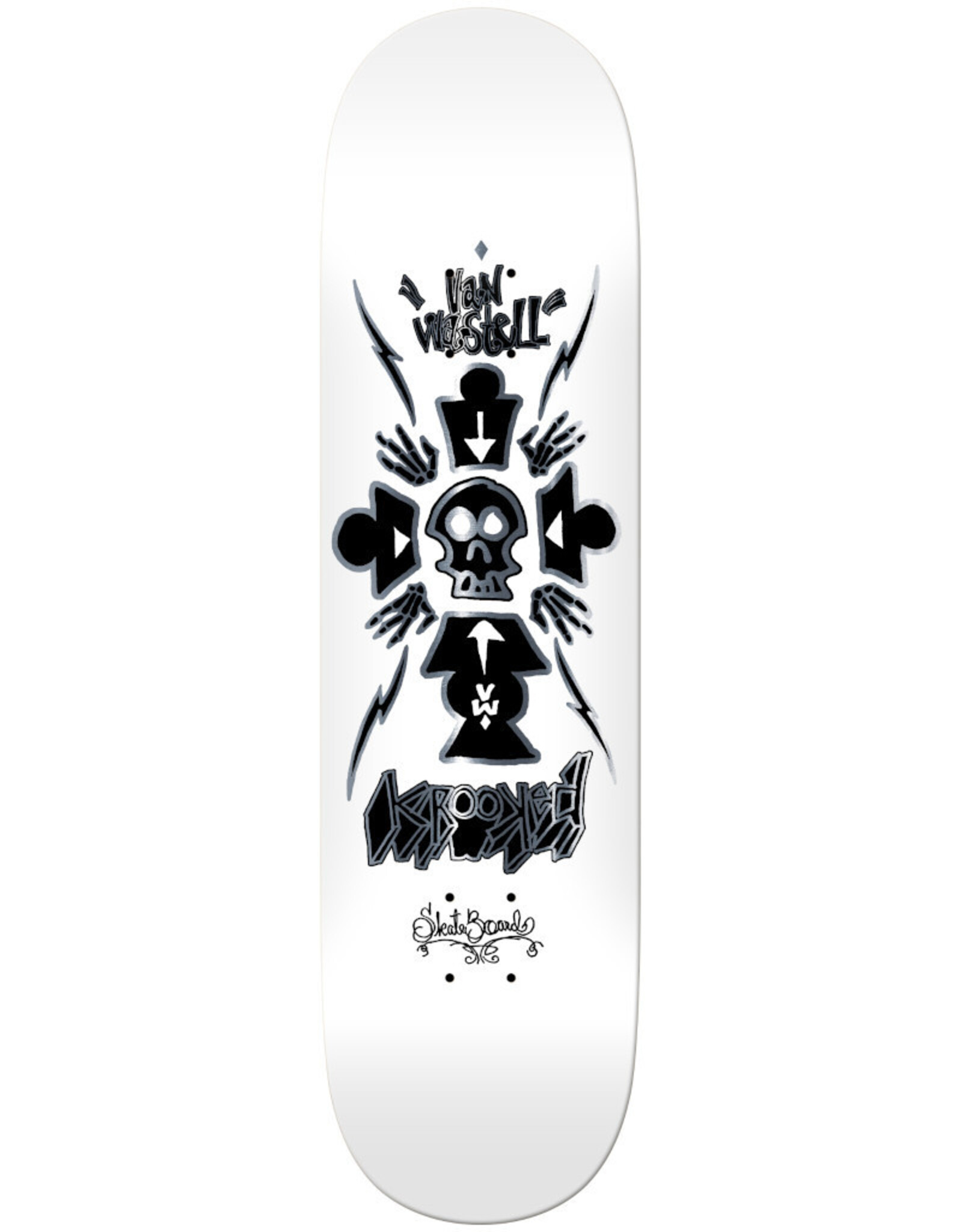 Krooked Krooked Deck Van Wastell Redux True Fit (8.25)