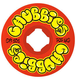 OJ Wheels OJ Wheels Team Throws Up Chubbies Red (56mm/101a)