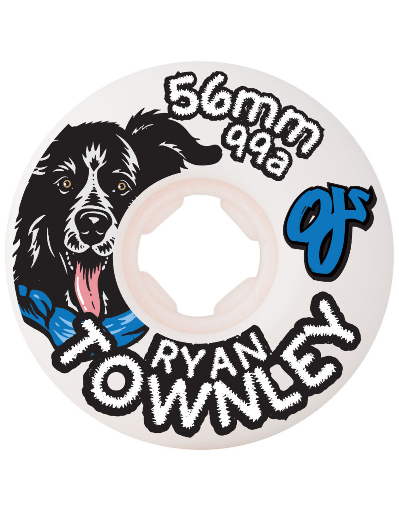 OJ Wheels OJ Wheels Ryan Townley Pup Chubbies White/Black (56mm/99a)