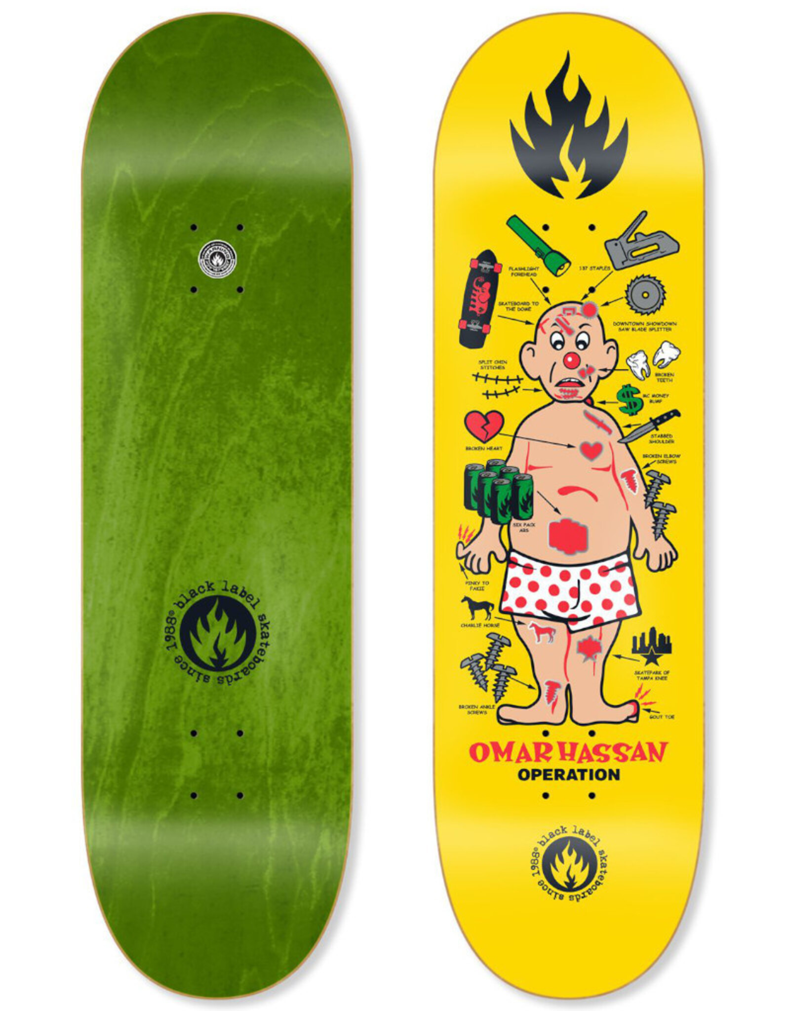 Black Label Black Label Deck Omar Hassan Operation (8.38)