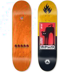 Black Label Black Label Deck Elijah Akerley Black Cat (8.75)