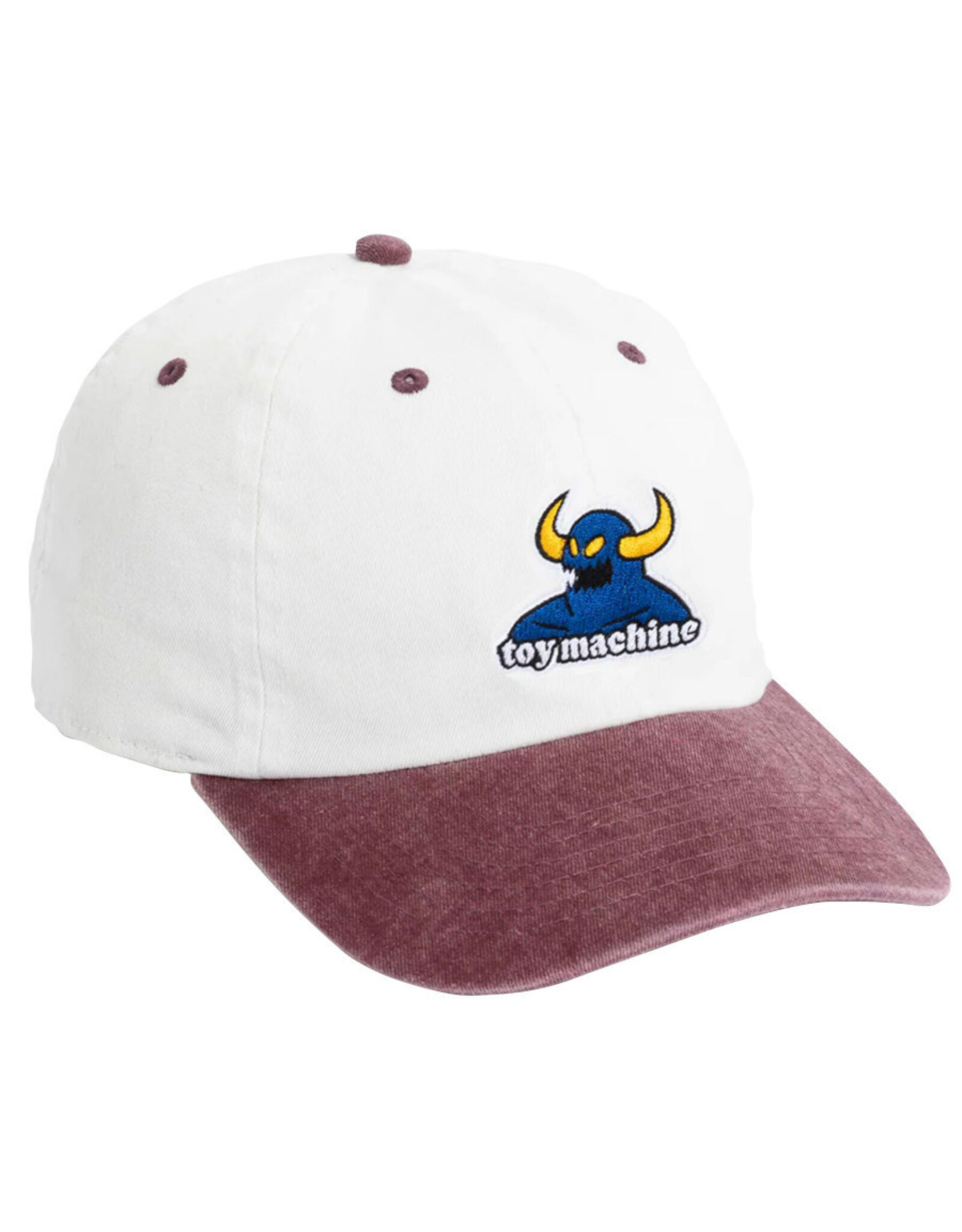 Toy Machine Toy Machine Hat Monster Dad Strapback (White/Red)