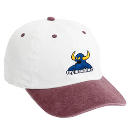 Toy Machine Toy Machine Hat Monster Dad Strapback (White/Red)