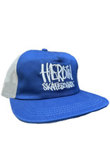Heroin Heroin Hat Marker Trucker Snapback (Royal Blue)