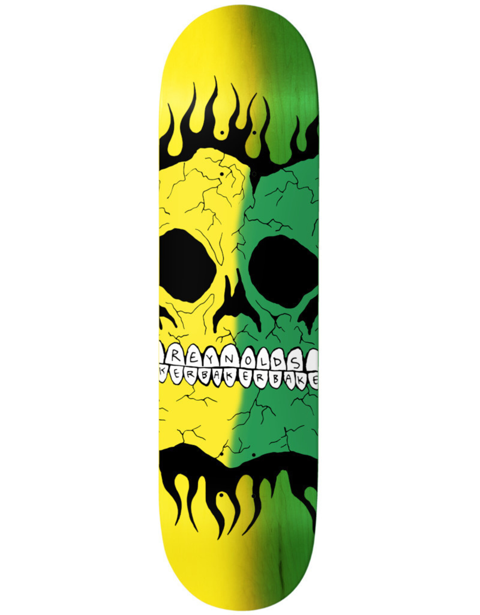 Baker Baker Deck Andrew Reynolds Rasta Skull B2 (8.38)