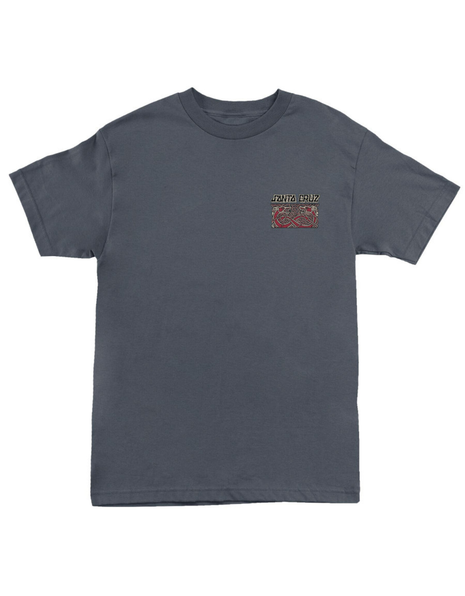 Santa Cruz Santa Cruz Tee Dressen Evo Heavyweight S/S (Charcoal)