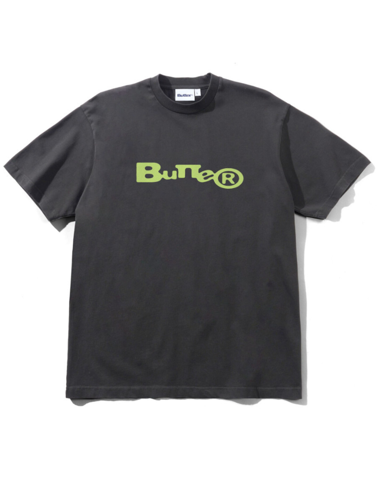 Butter Goods Butter Goods Tee Registered S/S (Washed Black)