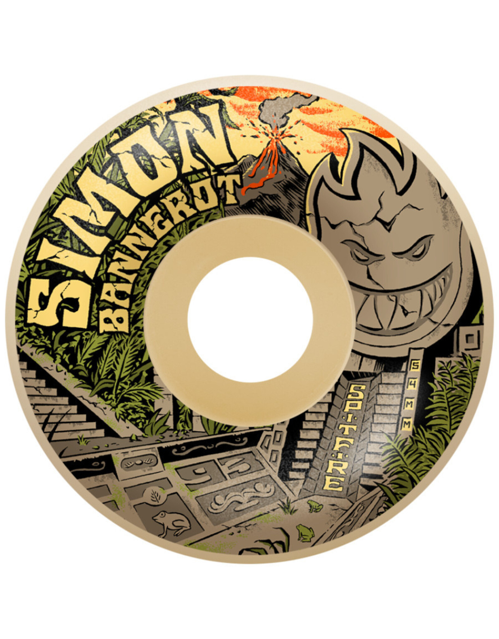 Spitfire Spitfire Wheels Formula Four Simon Bannerot Templo Radial Full (54mm/93d)