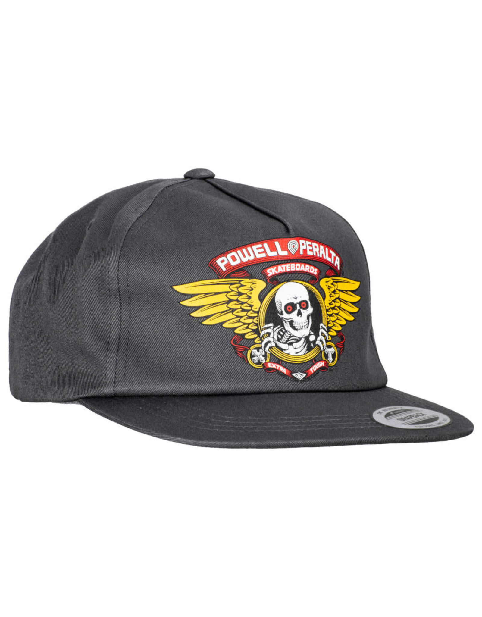 Powell Peralta Powell Peralta Hat Winged Ripper Snapback (Charcoal)