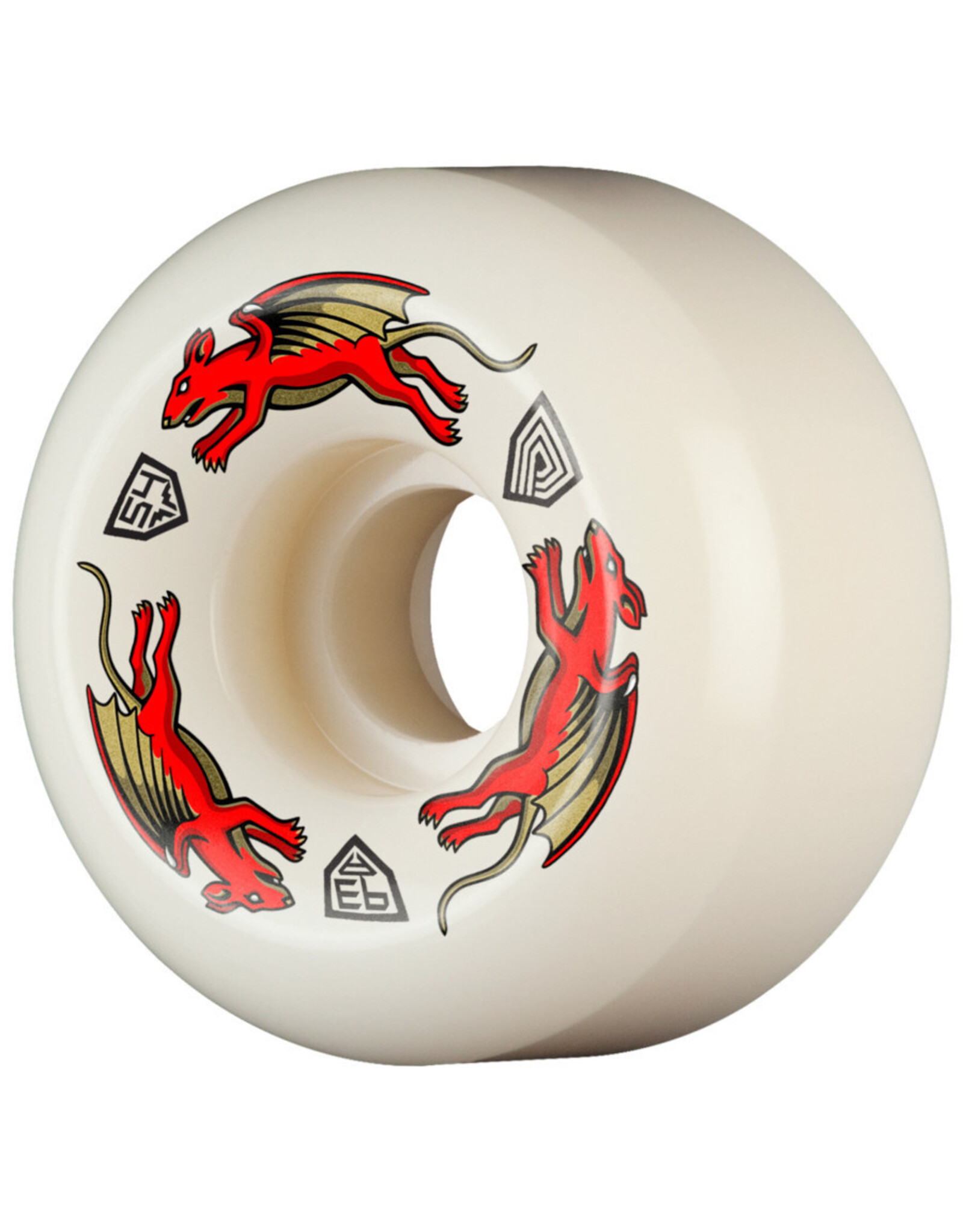 Powell Peralta Powell Peralta Wheels AV6 Dragon Formula Red Nano Rat (54X34mm/93a)