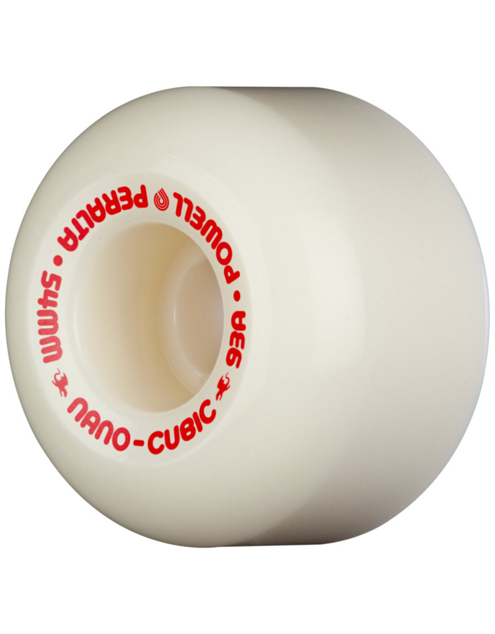 Powell Peralta Powell Peralta Wheels Dragon Formula Red Nano Cubic White (54X36.5mm/93a)