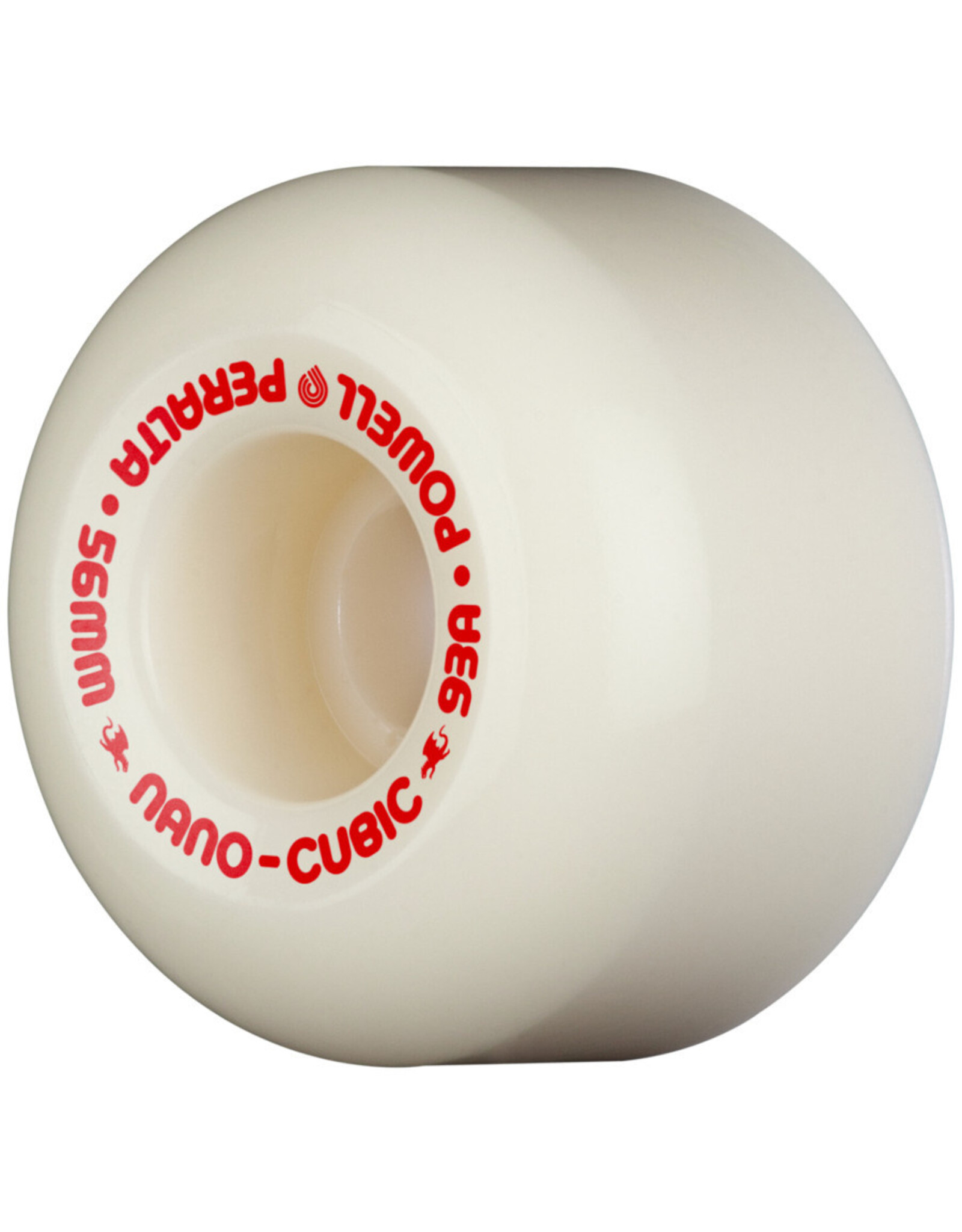 Powell Peralta Powell Peralta Wheels Dragon Formula Red Nano Cubic White (56X37mm/93a)