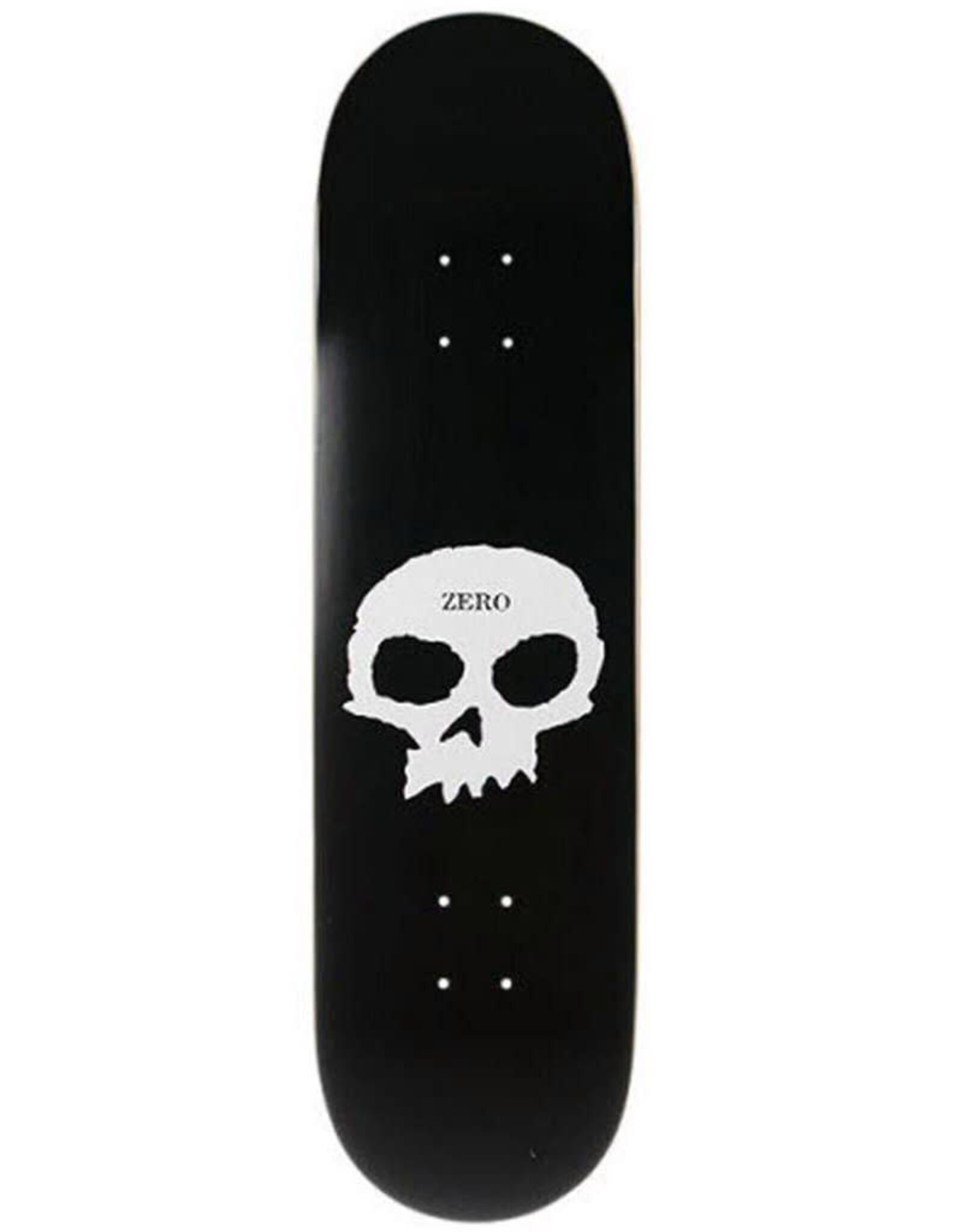 Zero Skateboards Zero Deck Team Logo Single Skull (9.0)