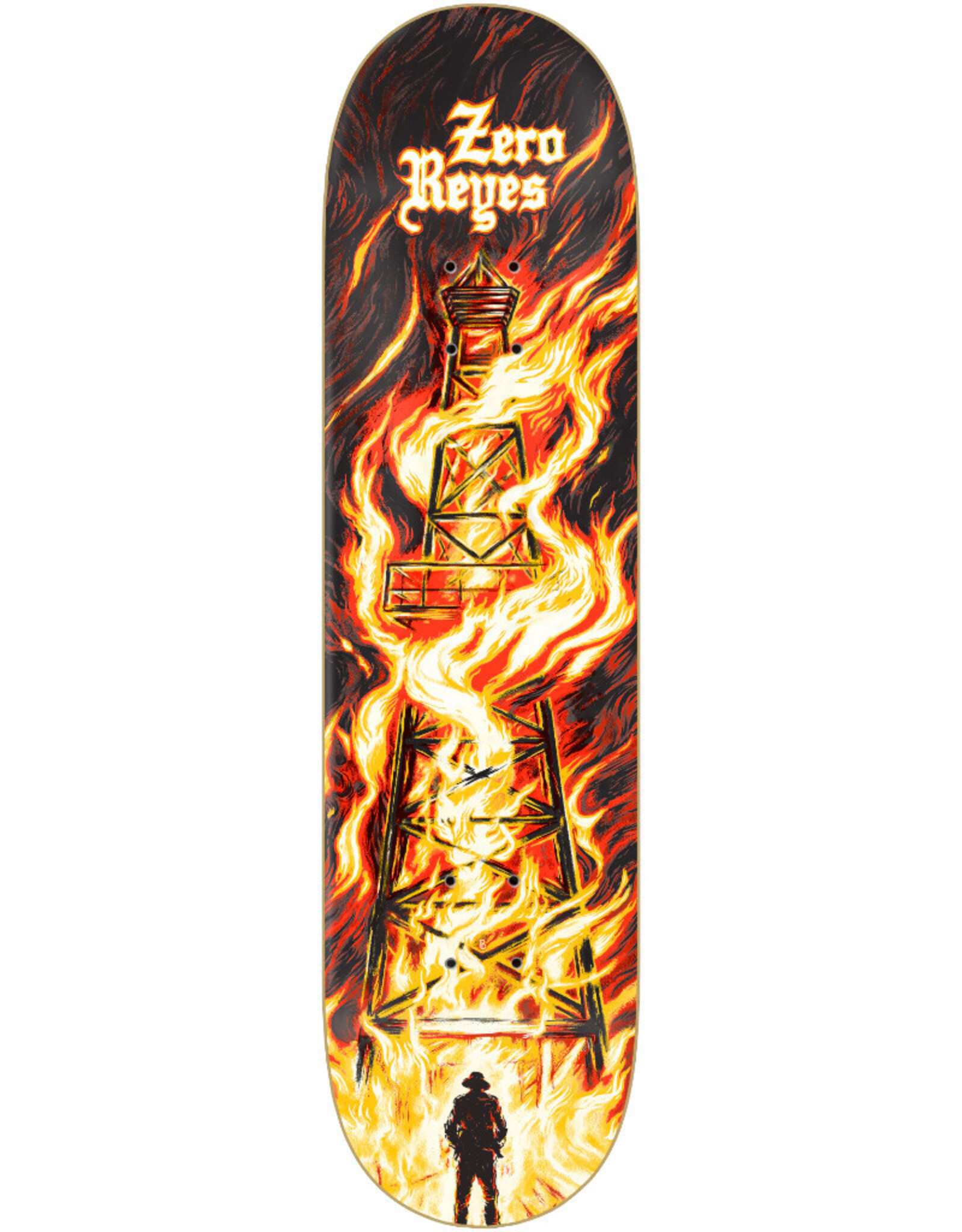 Zero Skateboards Zero Deck David Reyes There Will Be Blood (8.5)