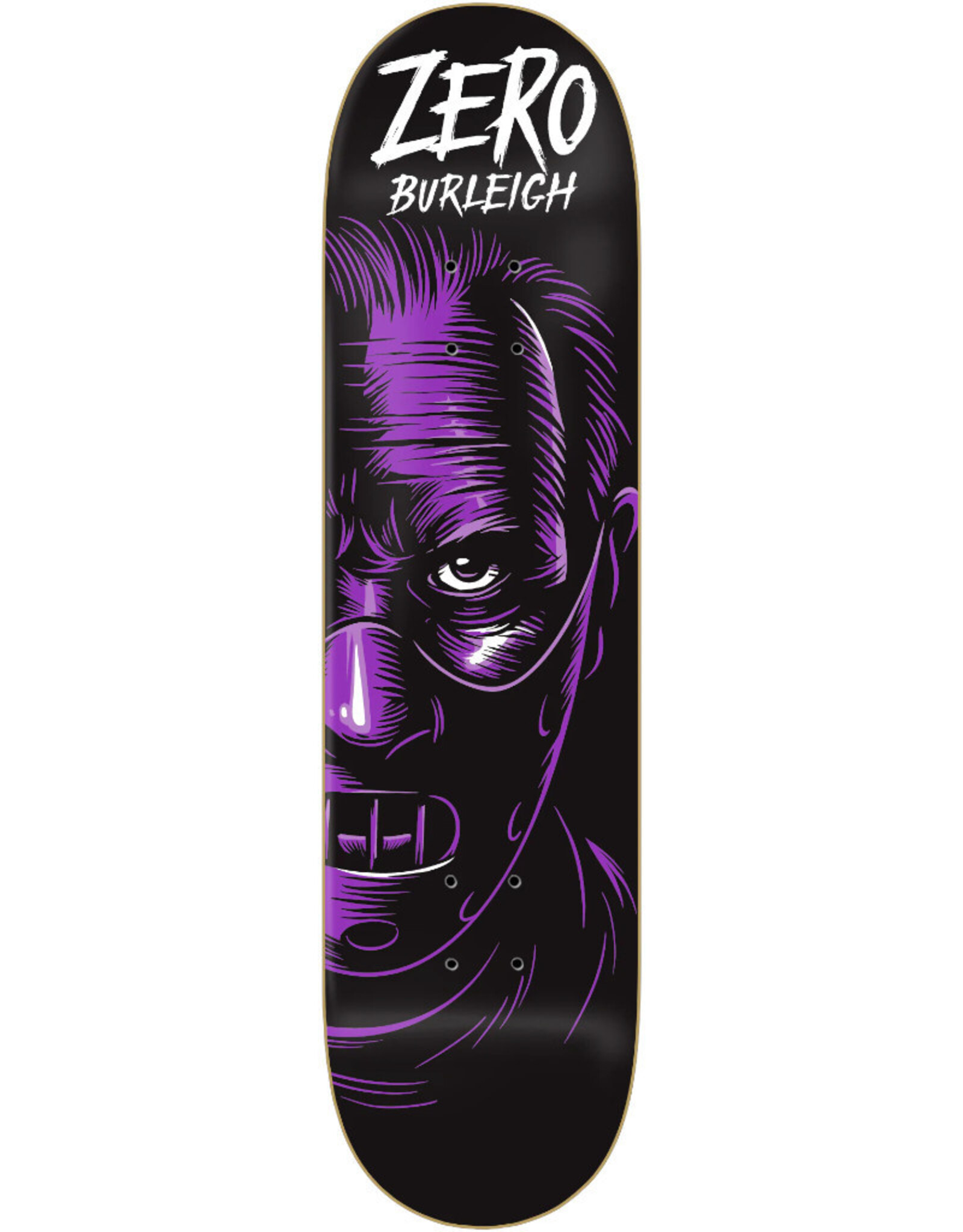 Zero Skateboards Zero Deck Brandon Burleigh Fright Night 2 Hannibal (8.5)