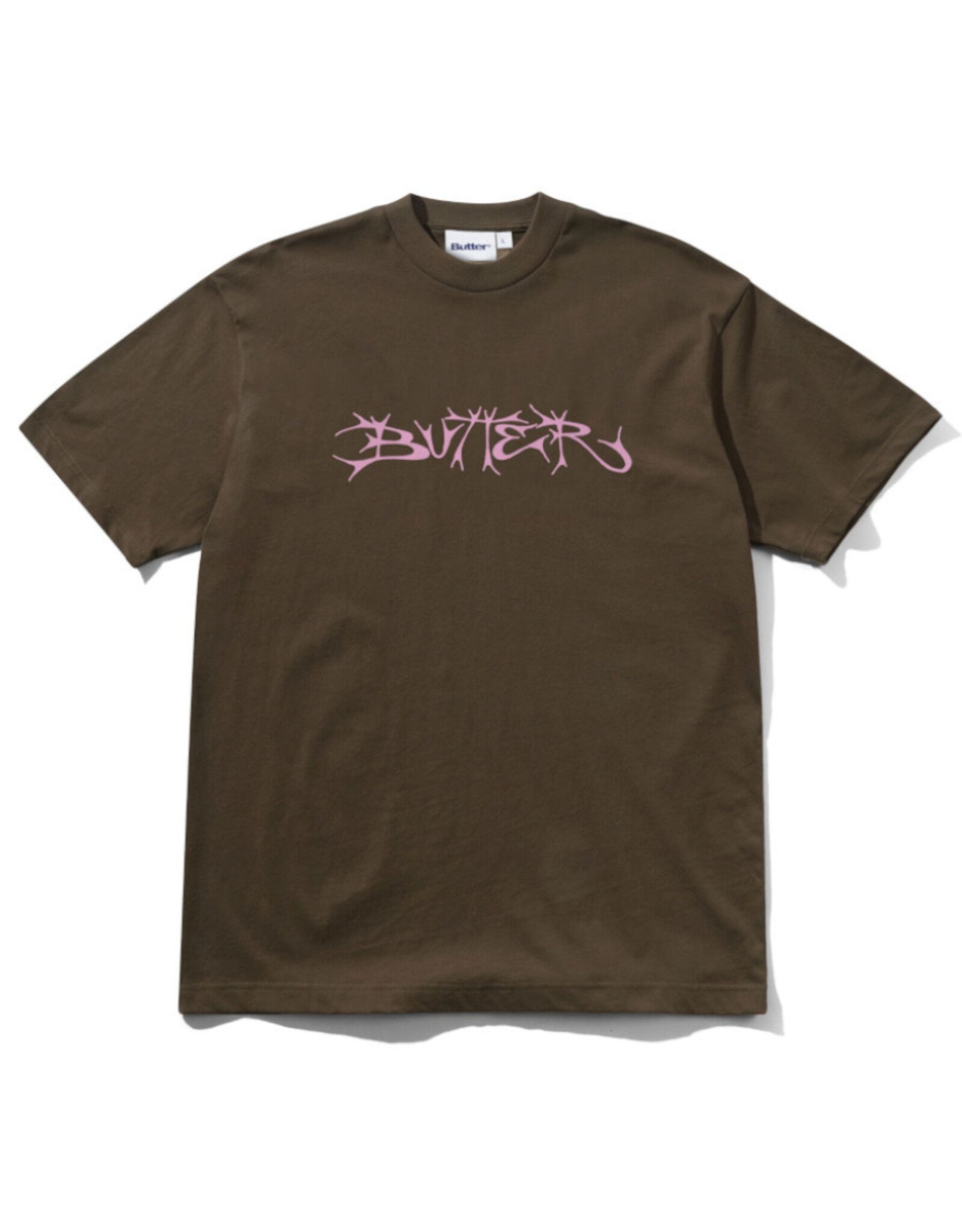 Butter Goods Butter Goods Tee Scrawling S/S (Chestnut)