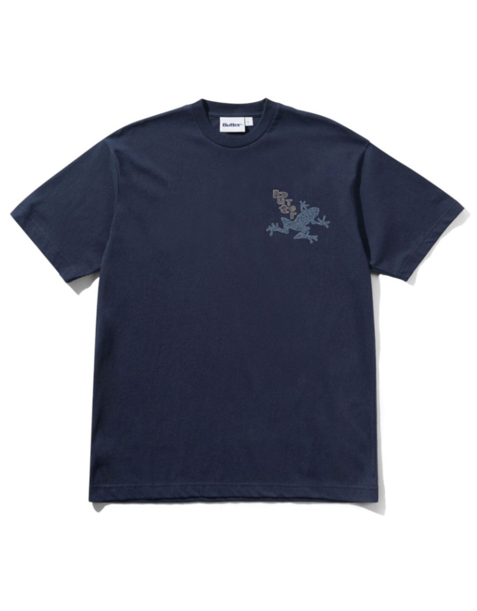 Butter Goods Butter Goods Tee Croaker S/S (Navy)