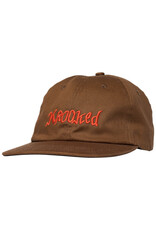 Krooked Krooked Hat Double OK Script Strapback (Brown)