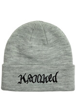 Krooked Krooked Beanie Double OK Script Cuff (Grey)