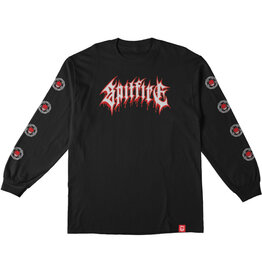 Spitfire Spitfire Tee Pentagram Drip Sleeve L/S (Black/Red)