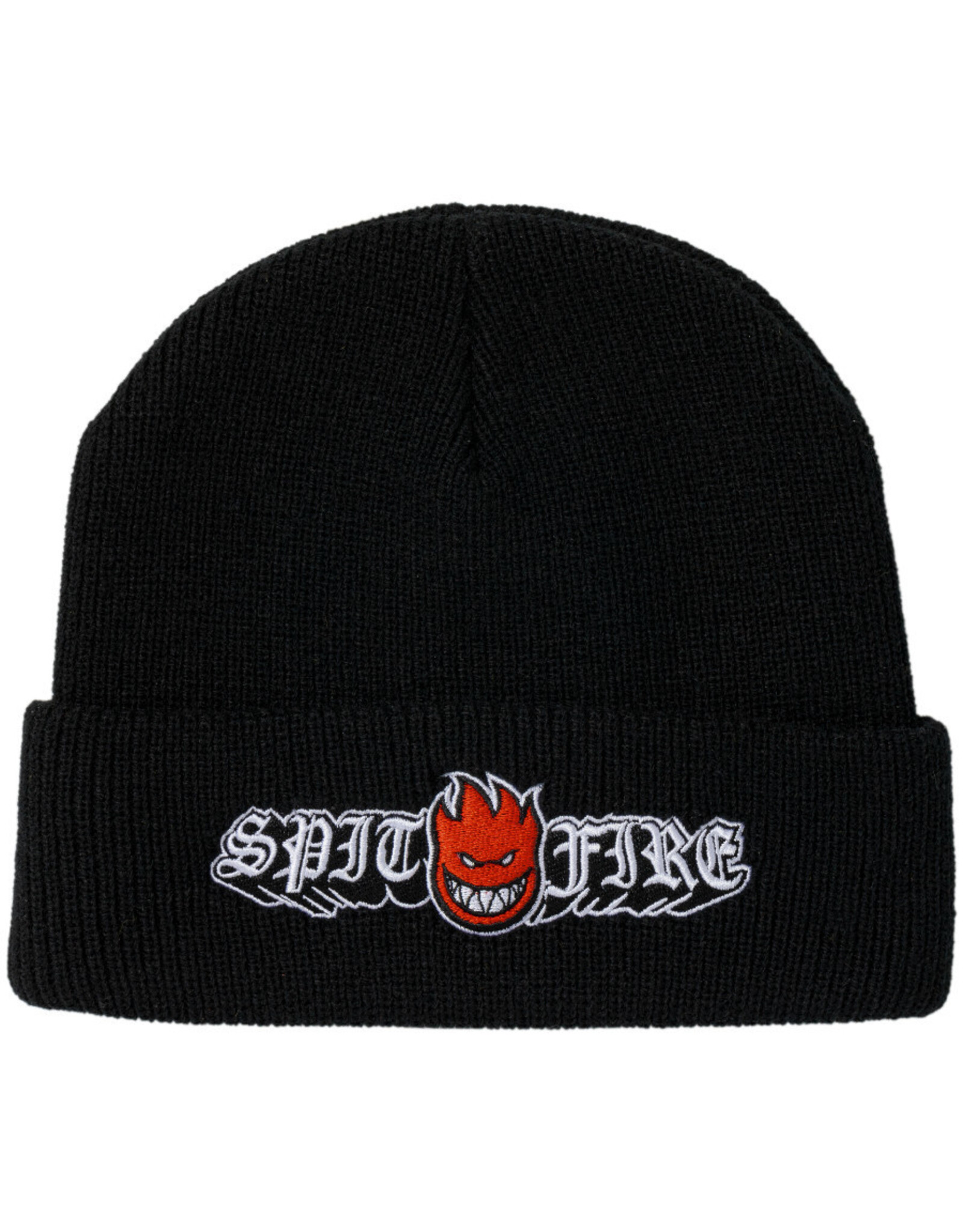 Spitfire Spitfire Beanie Old E Drop Bighead Cuff (Black)